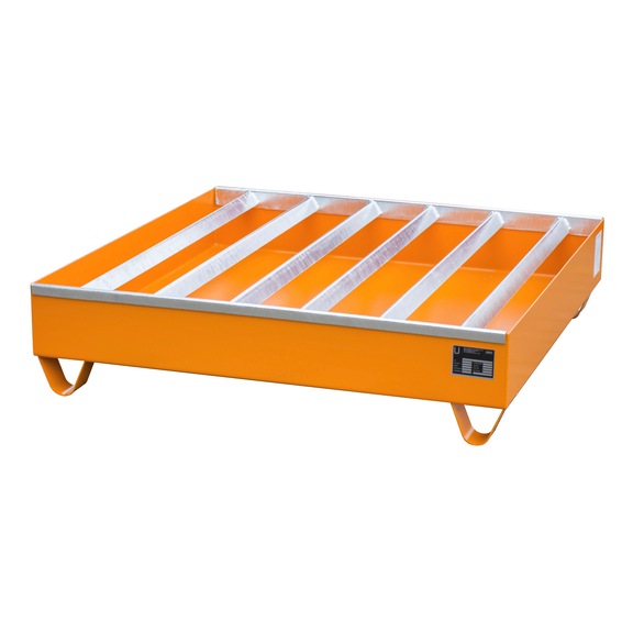 BAUER S&Uuml;DLOHN Cuvă profilată 1200x1200x285 volum colectare 230 litri - Tavă profilată din oțel