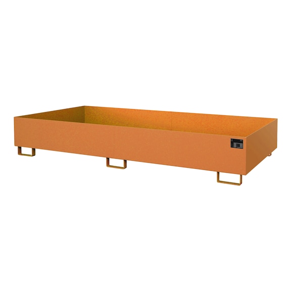 BAUER S&Uuml;DLOHN Тава за рафт без скара ДxШxВ 2650x1300x300 mm вместимост 540 l - Събирателна тава за стелажна система