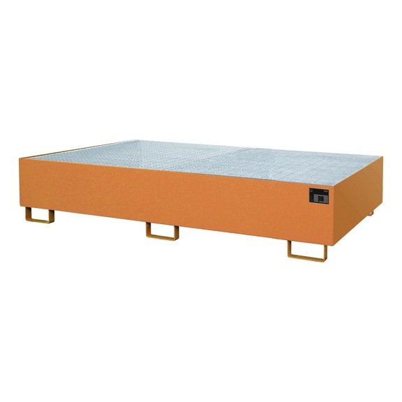 BAUER S&Uuml;DLOHN Izgaralı raf tablası UxGxY 2650 x 1300 x 300 mm toplama hacmi 540 l - Izgaralı raf sistemleri i&ccedil;in toplama kabı