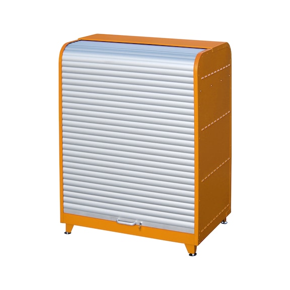 BAUER S&Uuml;DLOHN armoire &agrave; volet roulant pour mati&egrave;res dangereuses, 6&nbsp;f&ucirc;ts x&nbsp;60&nbsp;l, avec un petit bac &agrave; bo&icirc;tes suppl&eacute;mentaire