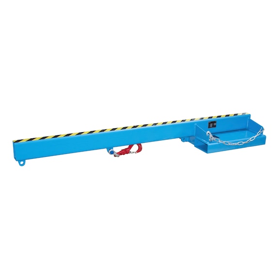 BAUER S&Uuml;DLOHN Bras de charge type LA 2400-5,0 longueur de base 2400 mm, cap charge 500-5000 kg - Bras de charge avec longueur fixe