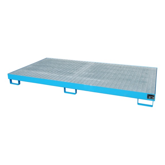 BAUER S&Uuml;DLOHN Тава за рафт със скара ДxШxВ 2650x1300x210 mm - Събирателна тава за стелажни системи със скари