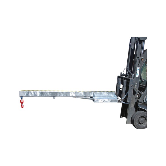 BAUER S&Uuml;DLOHN Lastarm Typ LA 2400-10 Grundl&auml;nge 2400 mm Tragf&auml;higkeit 100-1000 kg verzinkt - Lastarm feste L&auml;nge