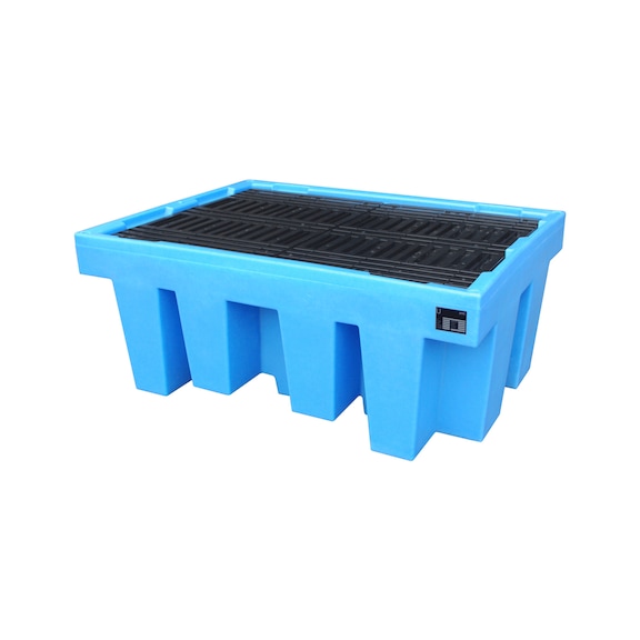 BAUER S&Uuml;DLOHN Auffangwanne aus PE f&uuml;r 1000-l-IBC 1760x1350x710 mm 1000 Liter - Auffangwanne f&uuml;r 1000-Liter IBC-Container aus PE