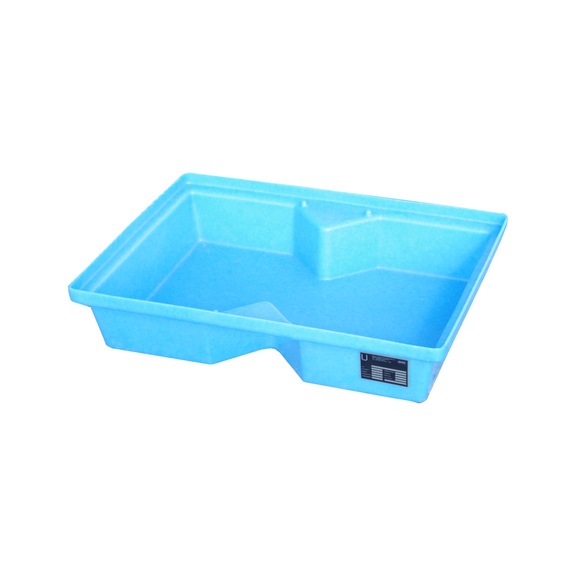 BAUER S&Uuml;DLOHN Bac r&eacute;cup&eacute;ration, PE, pr palettes, 800x600x170 mm, vol. r&eacute;cup&eacute;ration 40 litres - Bac de r&eacute;cup&eacute;ration pour les petits r&eacute;cipients