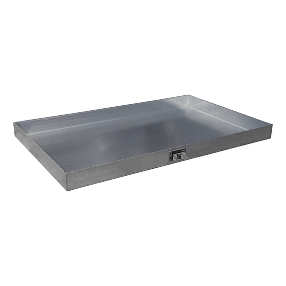 BAUER S&Uuml;DLOHN Kleingebindewanne verzinkt Volumen 30 Liter LxBxH 1000x600x70 mm - Auffangwanne f&uuml;r Kleingebinde