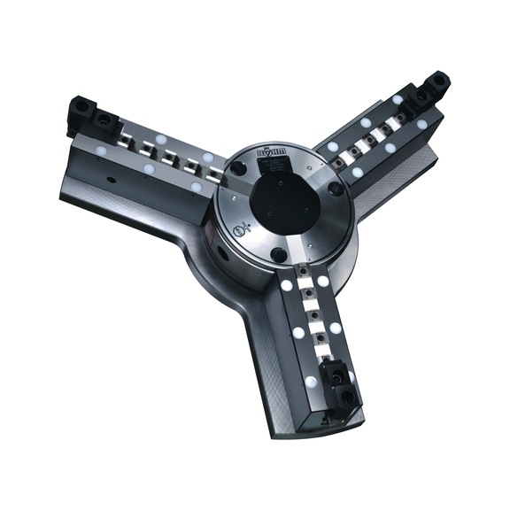R&Ouml;HM DURO-TA XT wedge-type chuck, size 1250, 3-jaw - Lathe tip, arbor, chuck (machine tool)