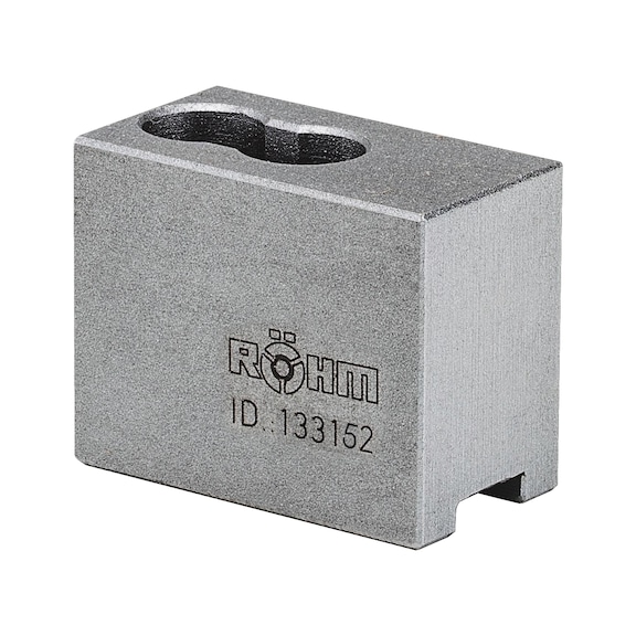 R&Ouml;HM Attachment jaws, size 160, set of 3 jaws, hardenable, 90-degree pointed teeth - Cutting machine tool (accessories, additional equipment, other)