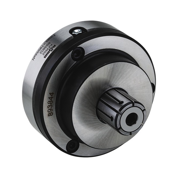 R&Ouml;HM MFR sleeve mandrel, manually operated, size 0, with flange mounting - Lathe tip, arbor, chuck (machine tool)