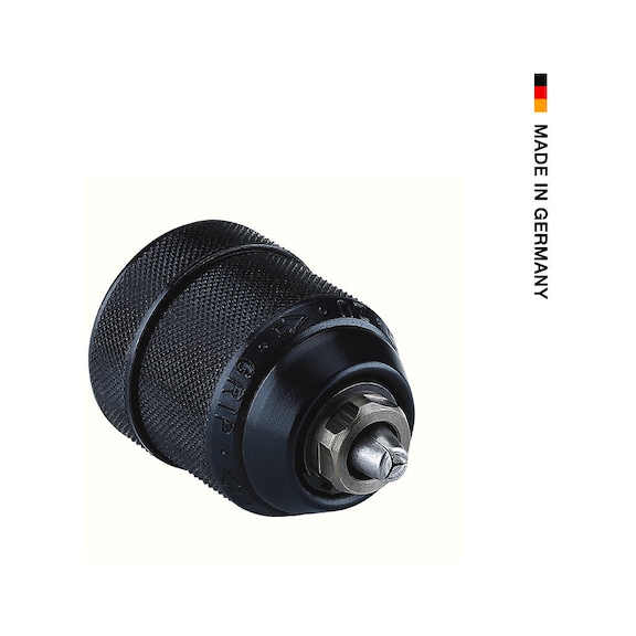 R&Ouml;HM Keyless drill chuck EXTRA80-RV, size 13, 9/16-inch-18 thread, metal - Drill chuck keyless