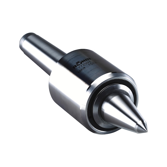 R&Ouml;HM Rotating centring tips 60 degrees, MK 3, size 753, extended NC tip - Live Centering tip (drill bat)