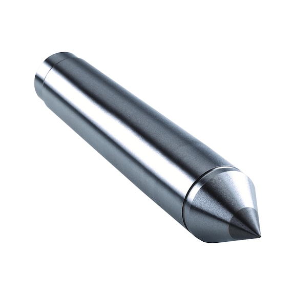 R&Ouml;HM Fixed centring tips, MK 5 shank, DIN 806, solid tip, ground only - Dead center (drill bit)