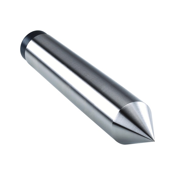 R&Ouml;HM Solid centring points, MK 1 shank, DIN 806, solid tip; material: tool steel - Dead center (drill bit)