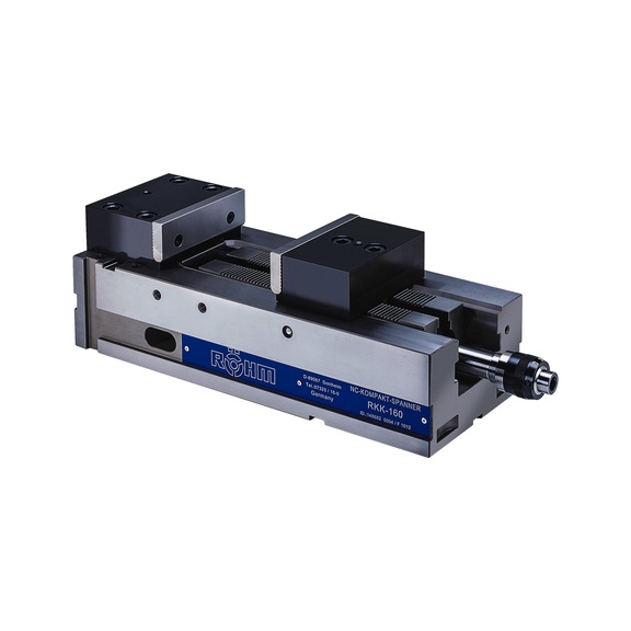 R&Ouml;HM NC Compact Clamp RKK, size 5, jaw width 200 - Machine vice