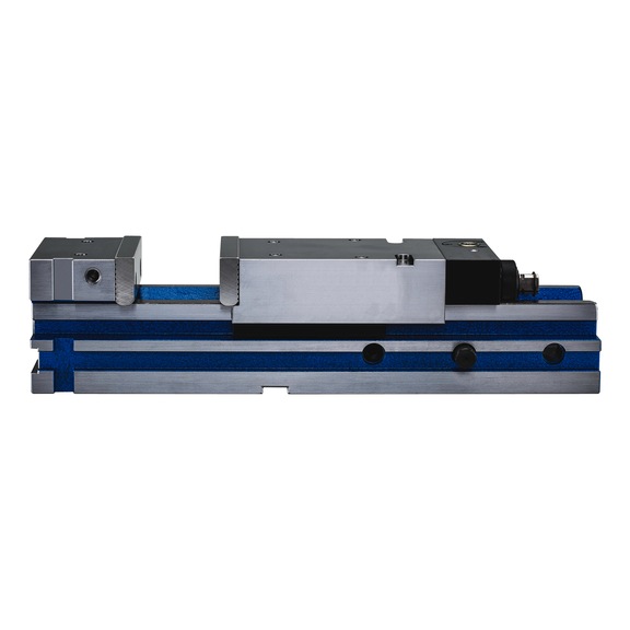 R&Ouml;HM NC power clamp RBAW, size 4, jaw width 160, with angle drive, standard - Machine vice