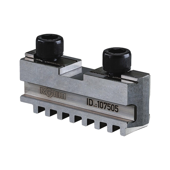 R&Ouml;HM GB base jaw, size 1250, set of 3 jaws, with fixing screw - Cutting machine tool (accessories, additional equipment, other)