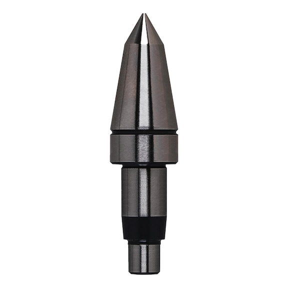 R&Ouml;HM Replacement guide tip, 60 degrees, size 106, extended guide tip - Live center taper (drill bat)