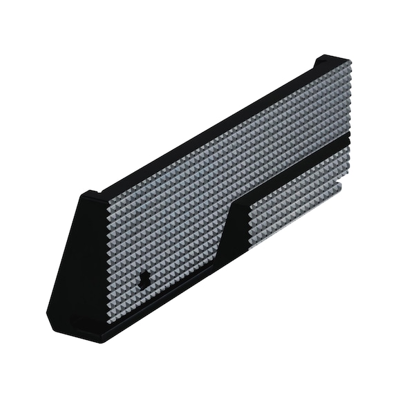 R&Ouml;HM Standard insert, finely grooved RNSf, size 2–3, jaw width 125 - Vice (other)