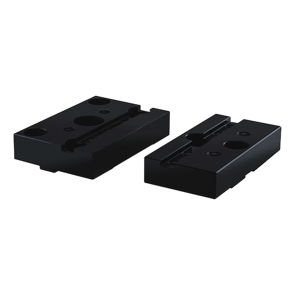 R&Ouml;HM Support jaws TB, size 4, jaw width 160, reversible - Clamping element, quick change (parts)