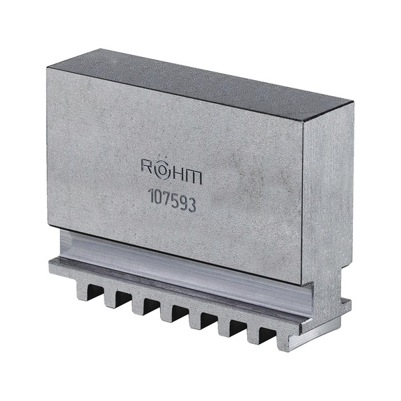 R&Ouml;HM Block jaw BL, size 350/400, set of 3 jaws, DIN 6350, non-stepped, unhardened - Cutting machine tool (accessories, additional equipment, other)