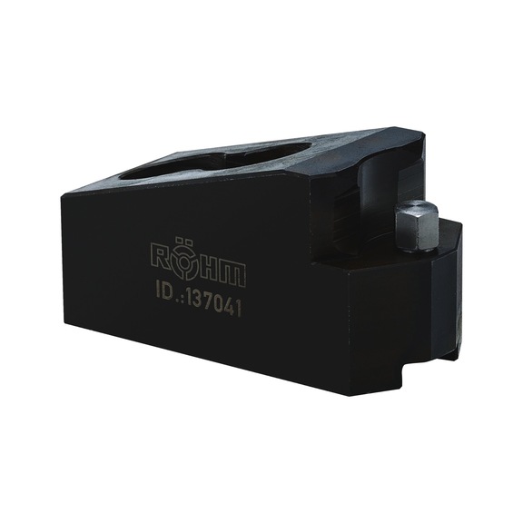 R&Ouml;HM Claw jaws, groove width 21, hardened, 90-degree pointed teeth, claw length 25 mm - Cutting machine tool (accessories, additional equipment, other)