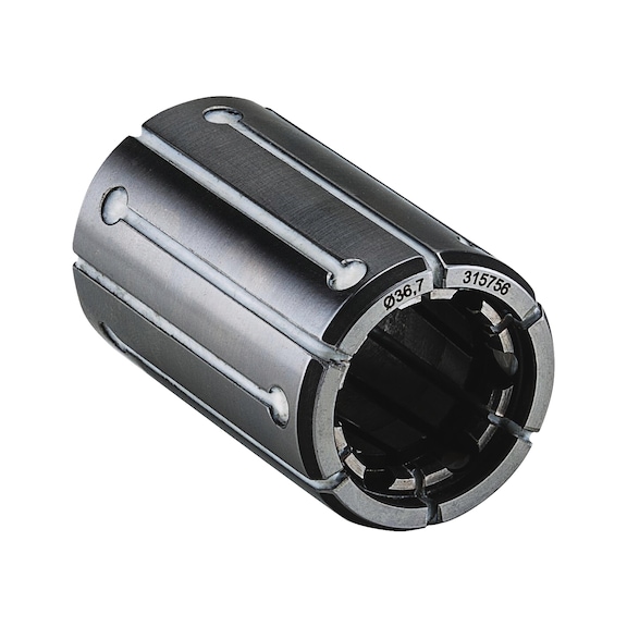 R&Ouml;HM Clamping sleeve, minimum diameter 41.2, Type S – vulcanised - Clamping sleeve, cylindrical