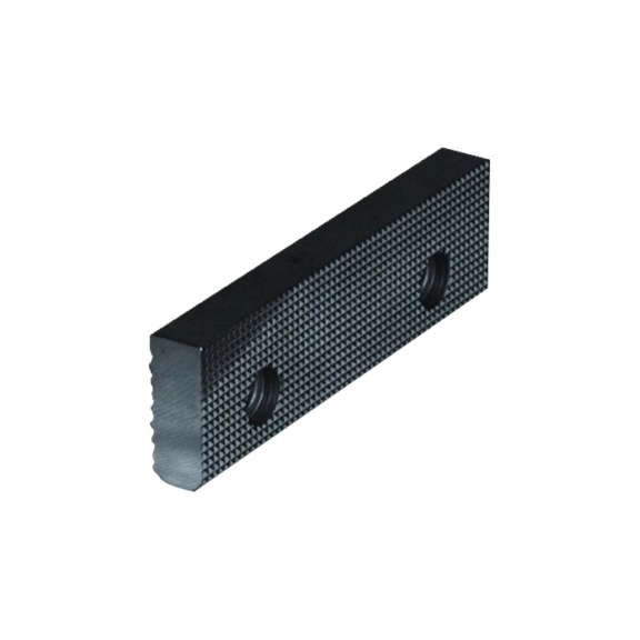 R&Ouml;HM Standard jaw, finely grooved SGNf, jaw width 50, one side finely grooved - Clamping element, quick change (parts)