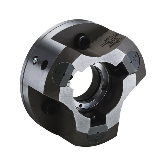 R&Ouml;HM Lathe tip, arbor, chuck (machine tool)