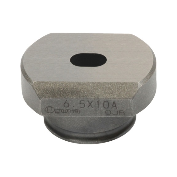 MAKITA Die, long hole A6.5x10, aluminium, 2-3.2 mm SC00000243 - Oblong die
