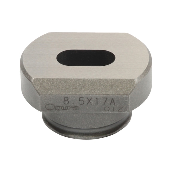 MAKITA Die, long hole A8.5x17, aluminium, 2-3.2 mm SC00000249 - Oblong die
