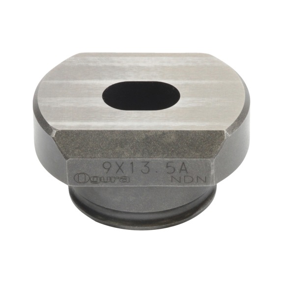 MAKITA Die, long hole A9x13.5, aluminium, 2-3.2 mm SC00000251 - Oblong die