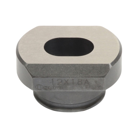 MAKITA Die, long hole A12x18, aluminium, 2-3.2 mm SC00000261 - Oblong die