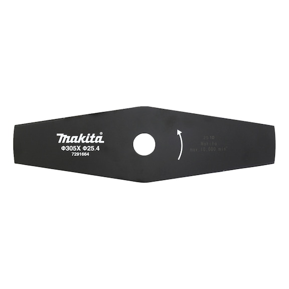 MAKITA 2-tooth impact blade 305 x 25.4 mm, double-edged, steel, 305 mm, 25.4 mm 1916C8-3 - Knives and blades