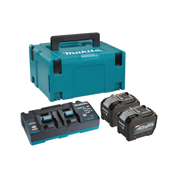 MAKITA Power Source Kit 40V 2 batteries 8 Ah Gen.2 dual fast charger MAKPAC PSKGPL2J - Power Source-Kits XGT 40V max.