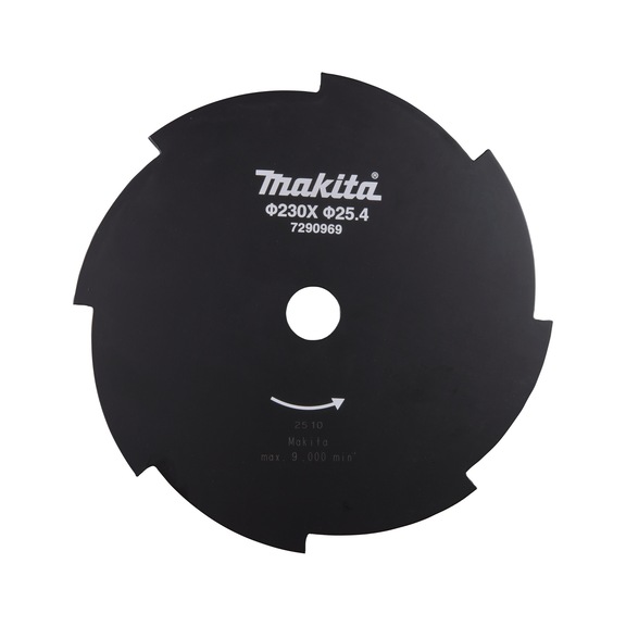 MAKITA 8-tooth impact blade, swivel blade, steel, diameter 230 mm, bore 25.4 mm 191Y46-8 - Knives and blades