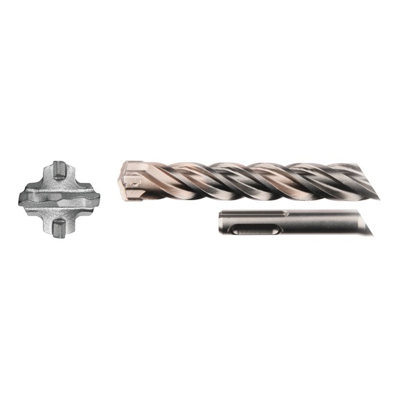 MAKITA NEMESIS2 drill bit for SDS+, diameter 22 mm, length 250 mm B-58665 - NEMESIS II drill bits SDS-PLUS