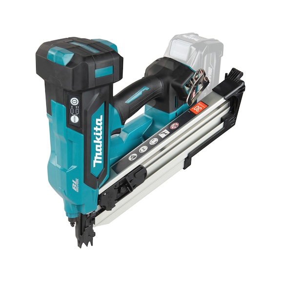 MAKITA Cordless strip nailer, 40V, length 50–90 mm, D-head, without battery BN001GZ - Cordless Nailer XGT 40V max.