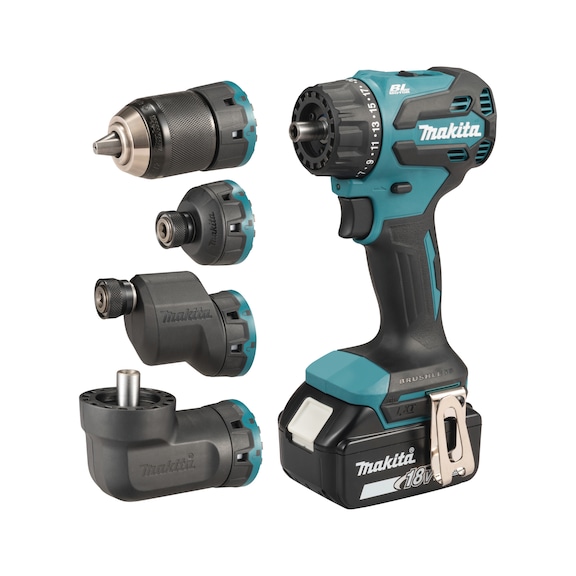 MAKITA 18V cordless drill/driver, 50/27 Nm, 1,900 rpm, without battery DDF491ZJ01 - Cordless drill driver DDF491