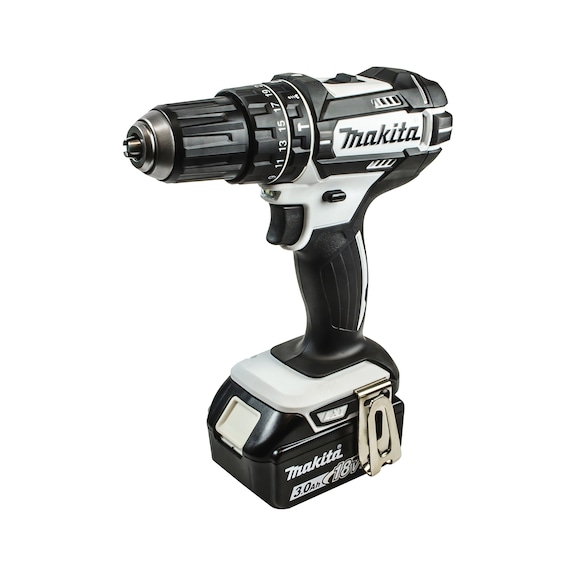 MAKITA Cordless impact drill/driver, 18V, 3Ah, 64 Nm, 1,900 rpm, with 2 batteries BL1830B DHP482RFWJ - Cordless Impact drill driver DHP482