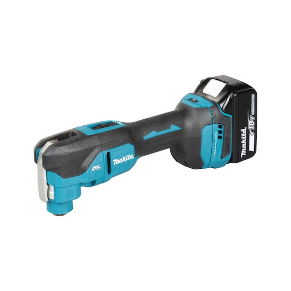 MAKITA Cordless multi-tool, 18V, 5 Ah, 20,000 rpm, 3.2&deg;, with 2 batteries DTM53RTJX1 - multi-function tools