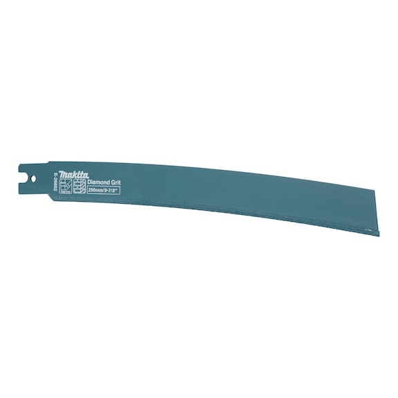 MAKITA Diamond reciprocating blade, cutting length 250 mm, thickness 1.5 mm, curved, 5 pieces E-26602 - Reciprocating saw blades for metal