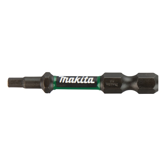 MAKITA Torsion Bit Sechskant H3 HEX L&auml;nge 50 mm 2 St&uuml;ck E-26777 - HEX-Bits f&uuml;r Innensechskantschrauben