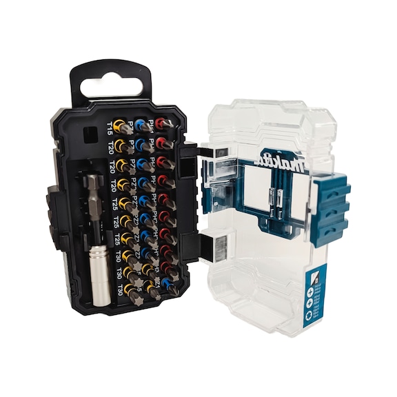 MAKITA Impact Premier 31-piece Torsion bit set, PH, PZ, T 25 mm E-26814 - Bit set