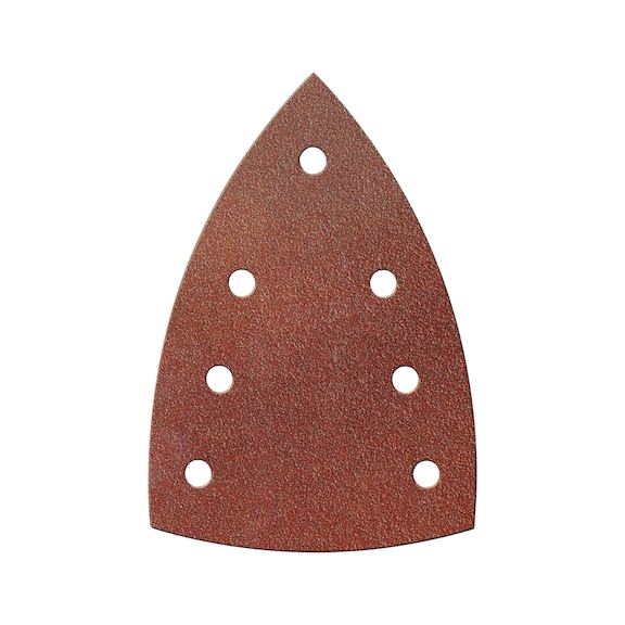 MAKITA Wood sandpaper 100x150 mm, grit A180, hook-and-loop, 7 holes, 10 pieces E-29686 - Sandpaper 100 x 150 mm