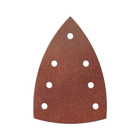 MAKITA Wood sandpaper 100x150 mm, grit A320, hook-and-loop, 7 holes, 10 pieces E-29701 - Sandpaper 100 x 150 mm