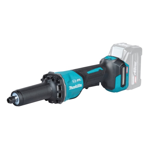 MAKITA 40V cordless straight grinder, max. 29,000 rpm, 6 mm tool holder, without battery GD002GZ - Cordless Straight grinder GD002G