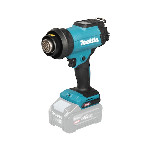 MAKITA Cordless hot air blower 40V 120–200 l/min 600 &deg;C without battery HG001GZ01 - Cordless Hot air blower HG001G