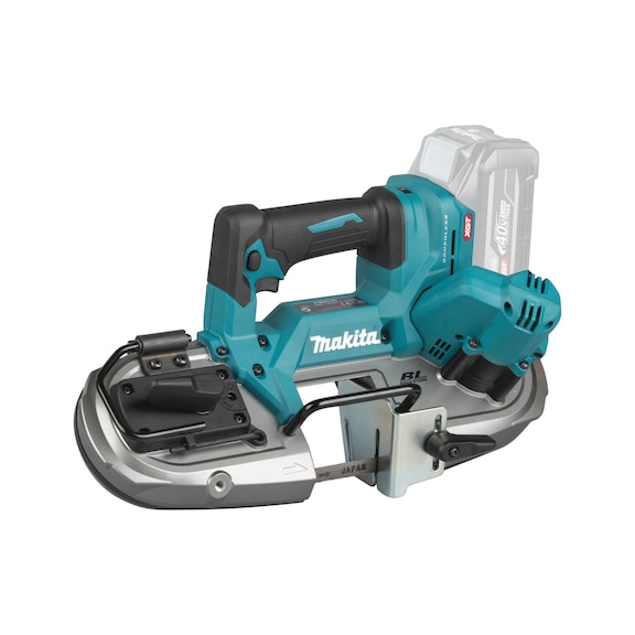 MAKITA Cordless band saw, 40V, band speed 0–3.2 m/s, without battery PB003GZ - Cordless bandsaw PB003G