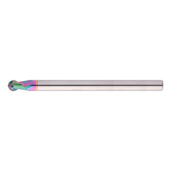 HOFMANN & VRATNY VHM Vollradiusfr&auml;ser Z2 1xD lang beschichtet - EXN1 Rowmaker Z2 1xD long ASR