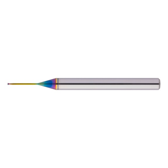 HOFMANN & VRATNY VHM Micro-Torusfr&auml;ser Z2 R0,05 beschichtet - EXN1 Formmaker Micro Z2 R0,05 ASR